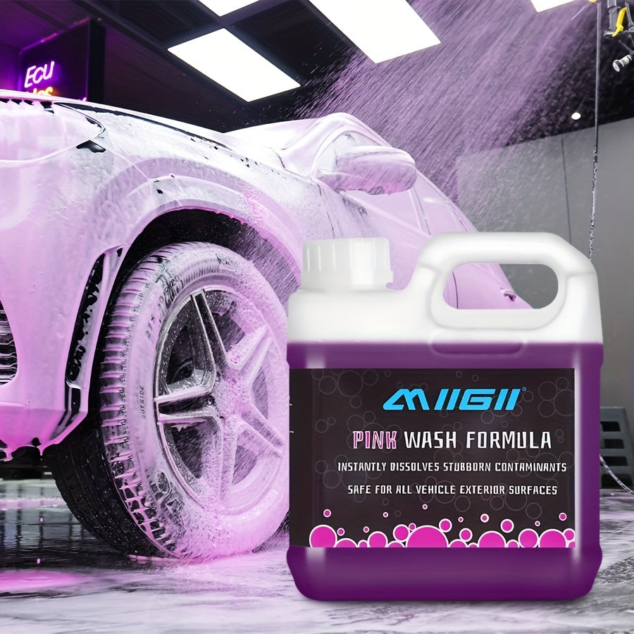 Car Pre-Wash Solution Concentrated Snow Foam Soap – Removes Tree Sap, Bird Droppings & Road Grime, Touchless Formula for Cars, Trucks & RVs, 300ml / 500ml / 1L