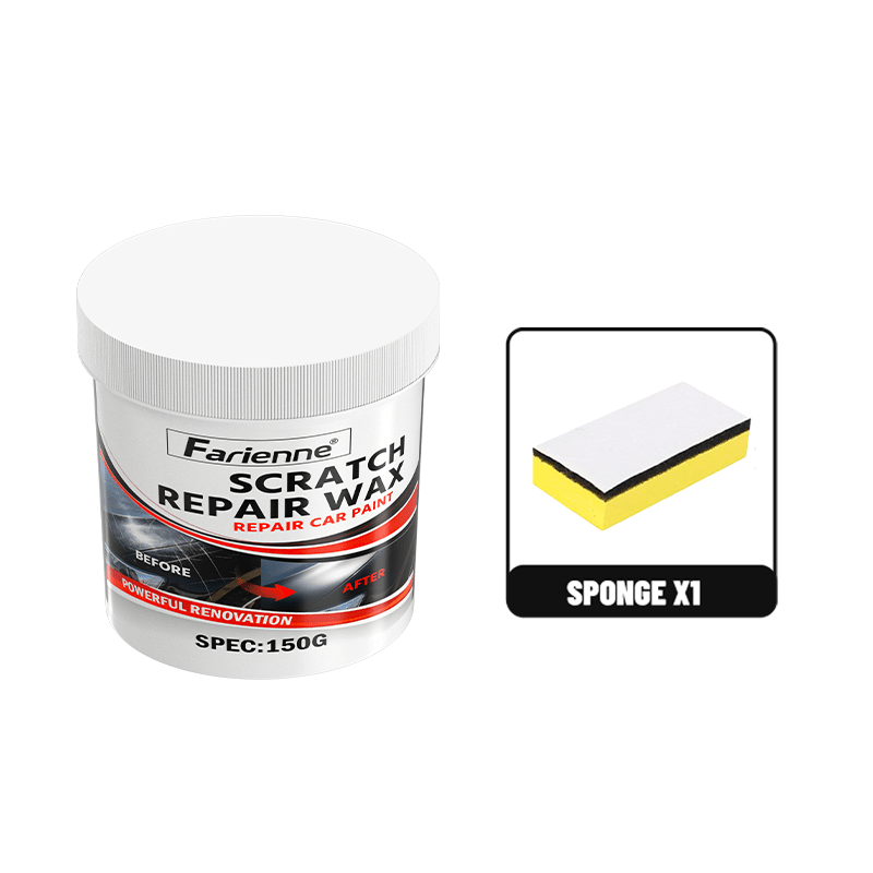 Car Scratch Remover 150g, Deep Scratch Repair Polishing Compound & Rubbing Paste, Paint Restorer Swirl Remover for Cars, Grinding Compound to Restore Luster with Applicator Sponge