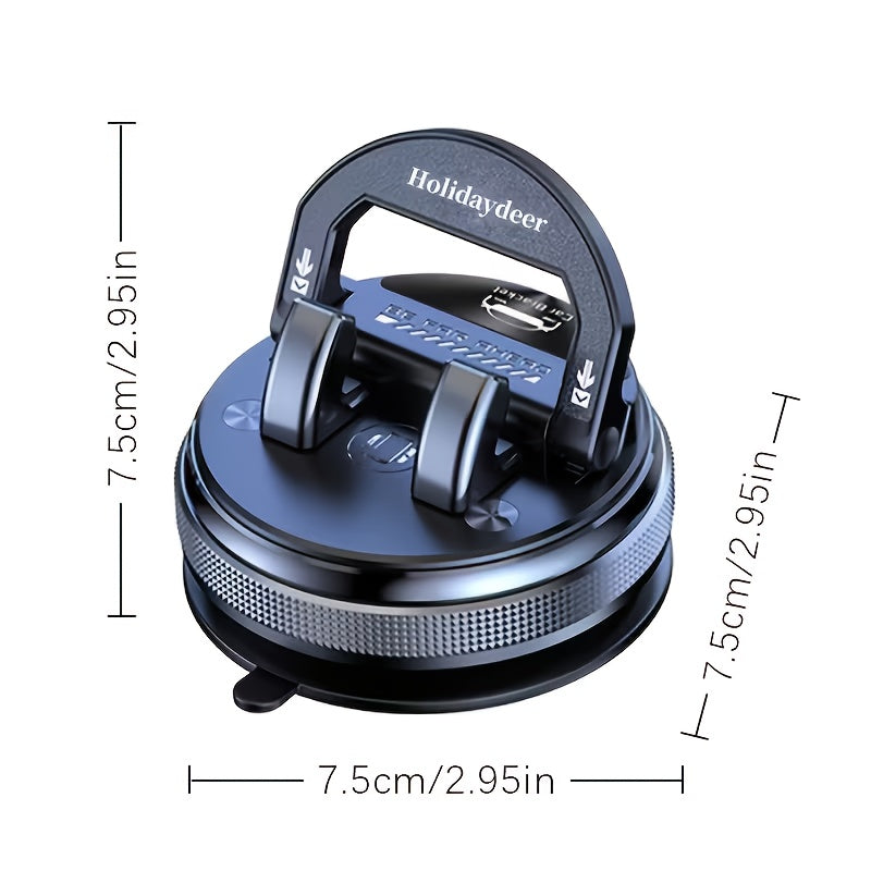 360° Rotating Car Dashboard Phone Mount – Durable Non-Slip Holder for GPS Navigation & In-Car Entertainment | Universal Fit