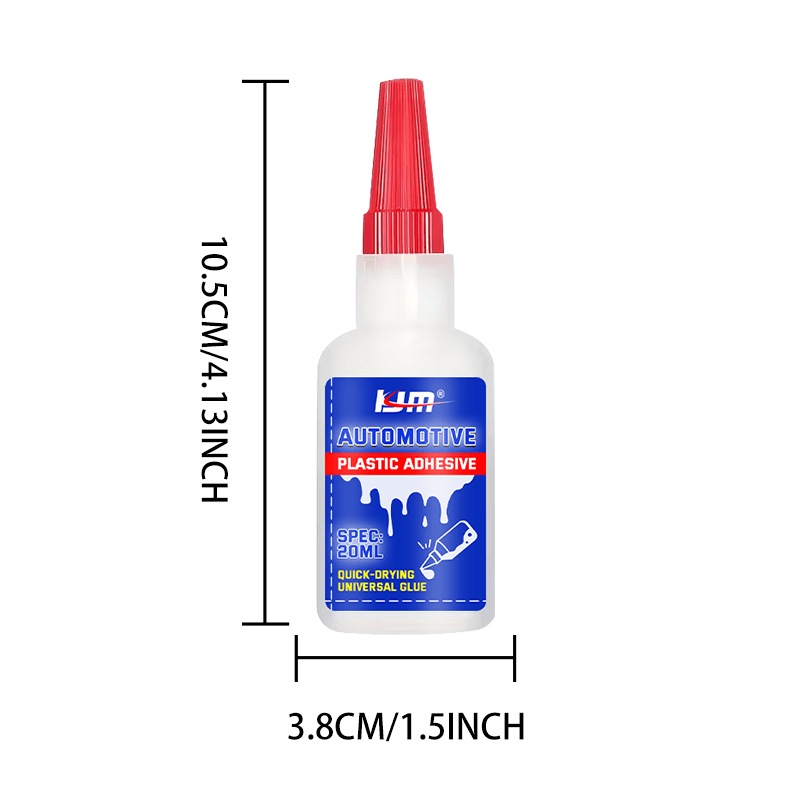 Car Interior Crack Repair Adhesive – Ceiling, Dashboard & Door Handle Fix Glue, Strong Bond, Quick Dry, Peeling Repair | 20ml Home & Auto Use
