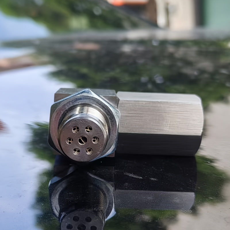 O2 Oxygen Sensor Spacer Adapter M18x1.5 Stainless Steel, 90° & 135° Angled Connector, Universal 3-Way Expansion, Catalytic Converter CEL Fix for Closed-Loop Systems
