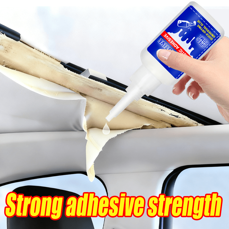 Car Interior Crack Repair Adhesive – Ceiling, Dashboard & Door Handle Fix Glue, Strong Bond, Quick Dry, Peeling Repair | 20ml Home & Auto Use