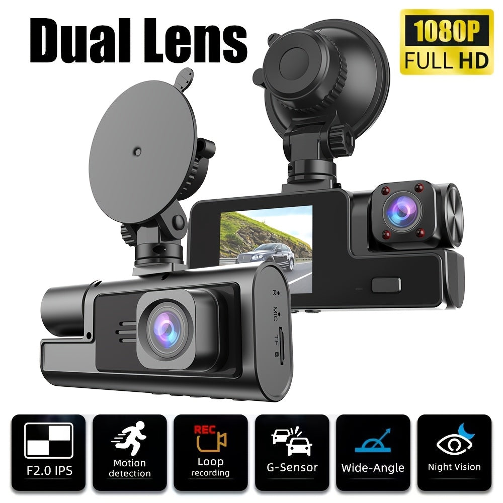 4K Dash Cam 2 & 4-Channel – Front 4K + Rear 1080P, Super Night Vision, WDR, G-Sensor, WiFi & Optional 64GB Card – Car Black Box