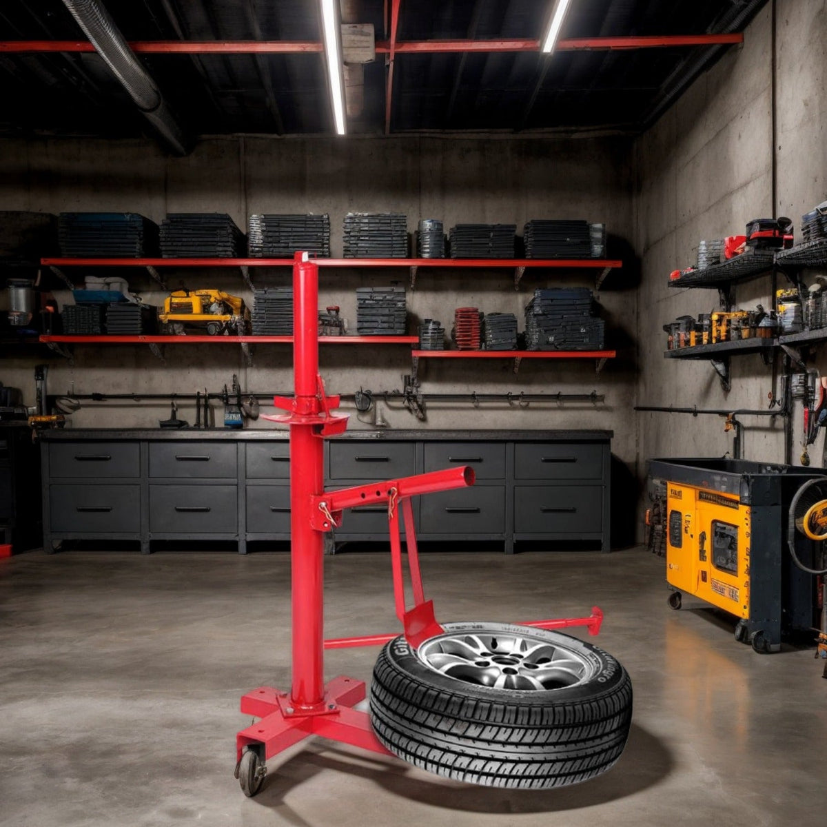 Manual Tire Changer Bead Breaker Tool – 8-16 Inch Portable Tire Removal Machine for Home Garage & Auto Repair Shop