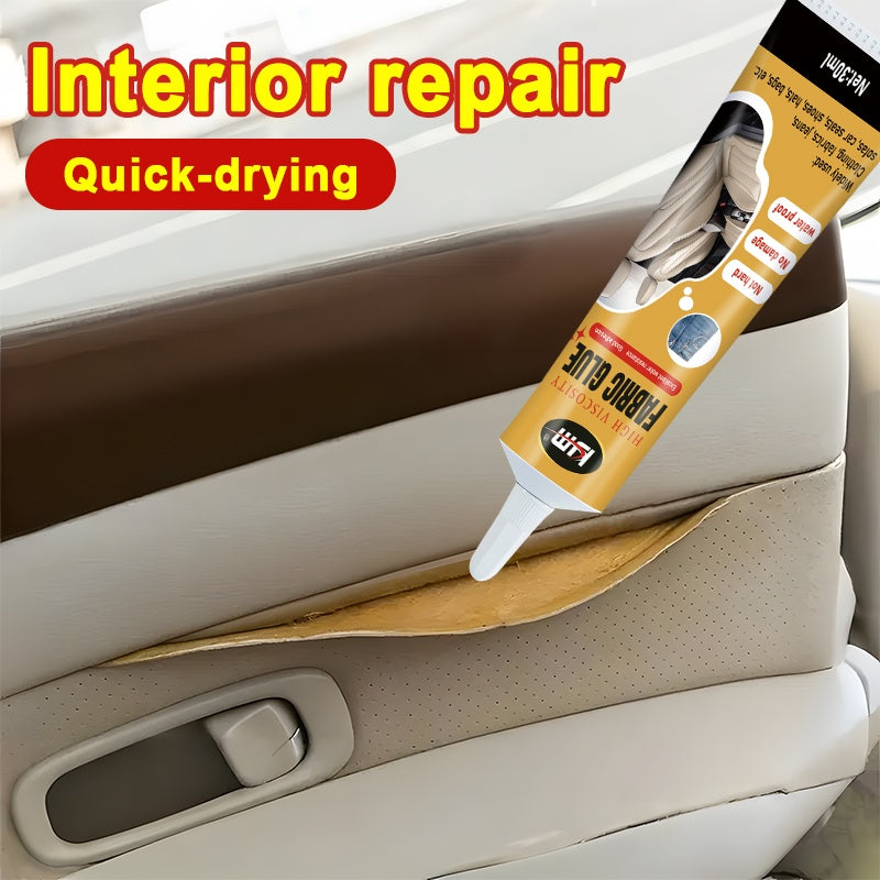 Car Interior Plastic Repair Adhesive & Sealant – Body Panel Glue, Seat Fix, Windproof Strip Sealing Gel | KJM Brand