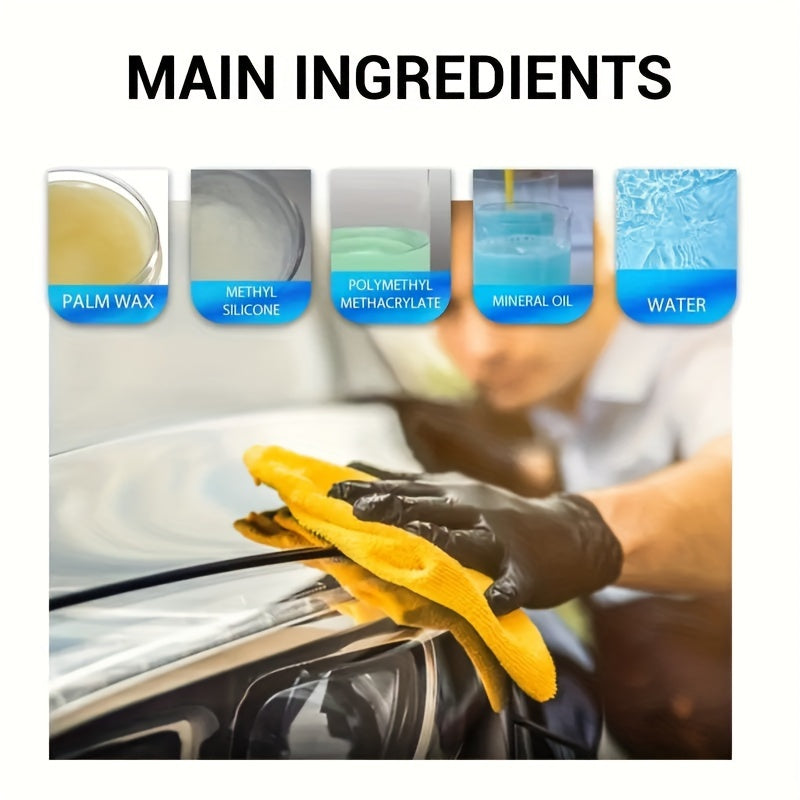 Ceramic Car Coating Spray – Paint Protection & Renewal Agent, Fast-Acting Hydrophobic Shield for All Car Surfaces | Multi-Size Options