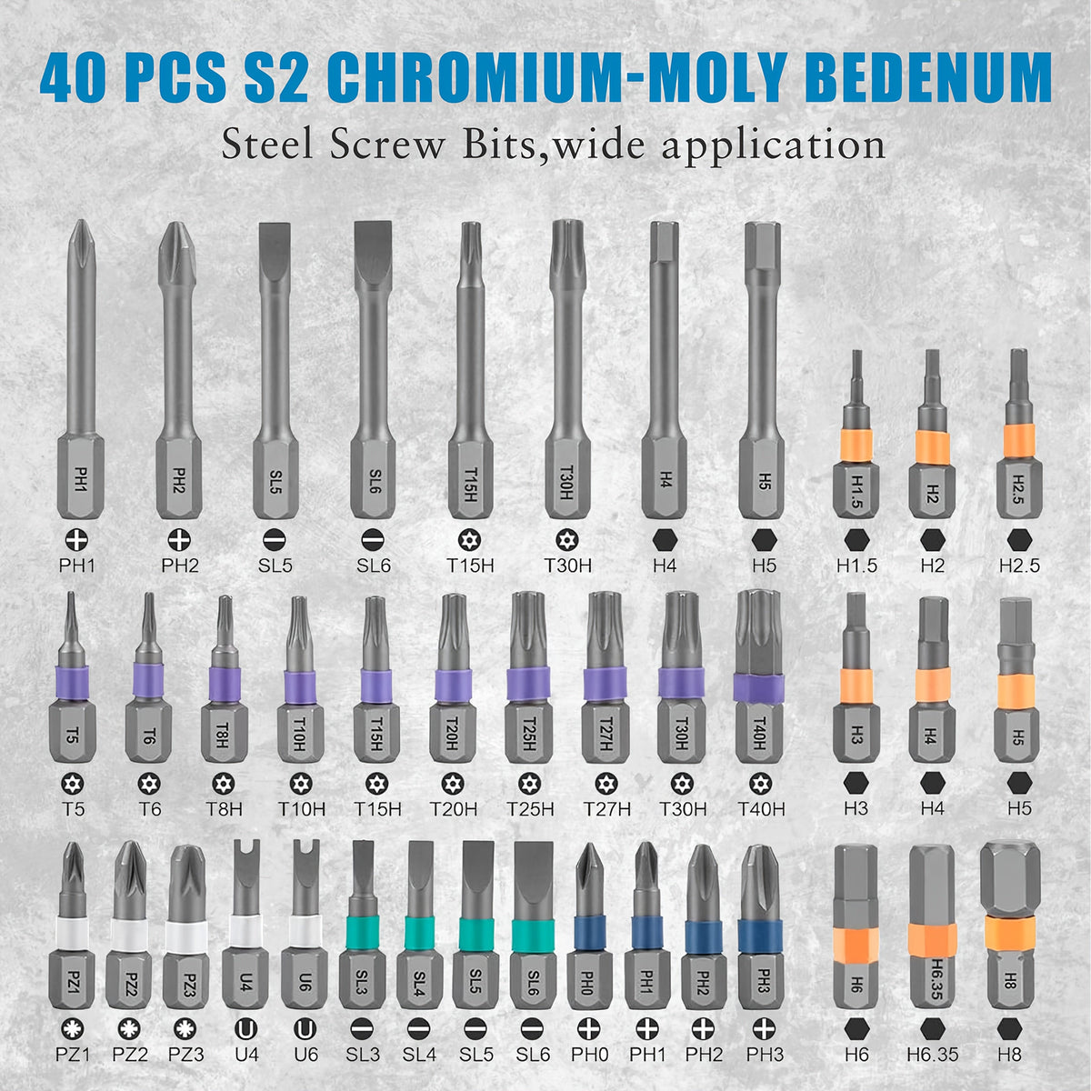 42-in-1 Magnetic Precision Screwdriver Set – Ratchet Mini Screwdriver Kit for PC, Phone, Watch & Bicycle | Removable Self-Assembly DIY Tool Kit