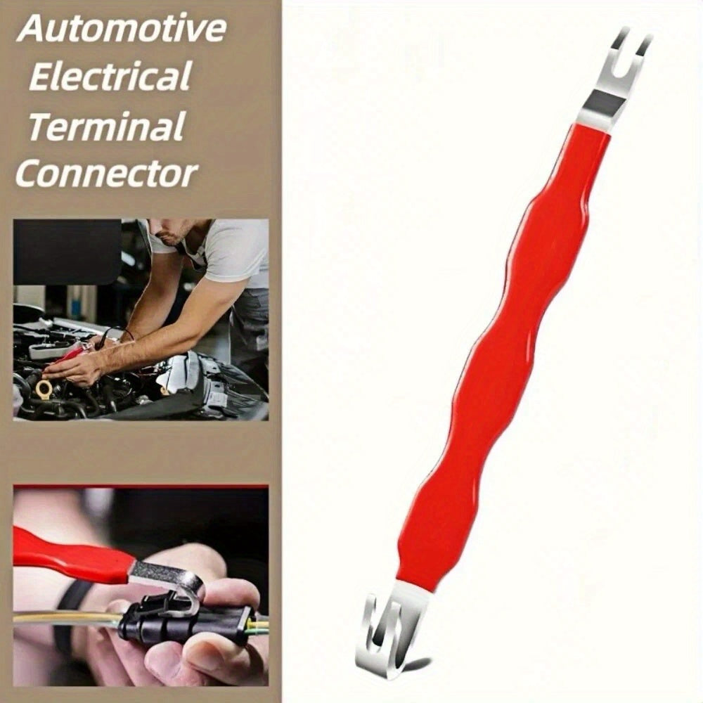 Automotive Electrical Terminal Connector Removal Tool Set, Wiring Harness Plug Separator Kit, Universal Car Wire Pin Extractor for Most Vehicles, 2PCS