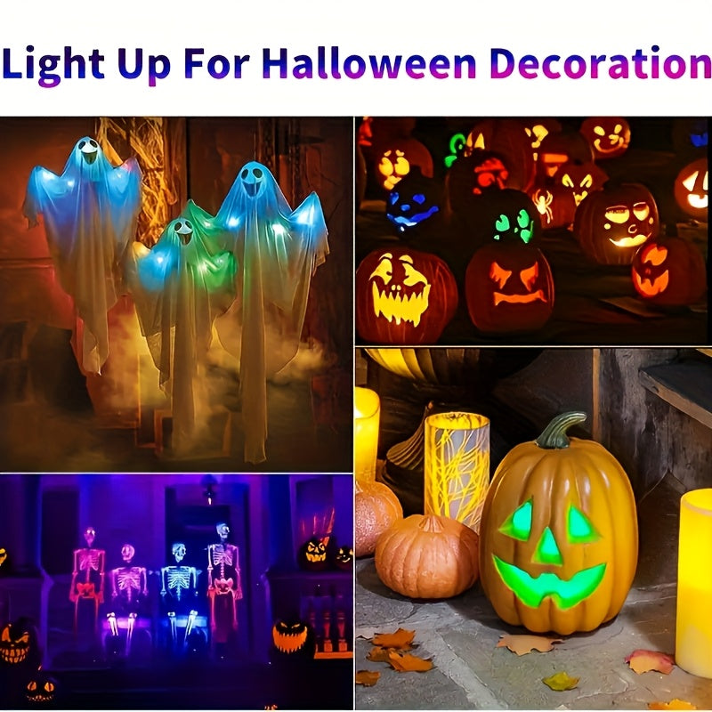 Wireless LED Lights for Vehicles 6 or 8 Pack with Remote Control 8 Colors USB Rechargeable for Car Interior Truck Motorcycle Bicycle Drone Universal Fit