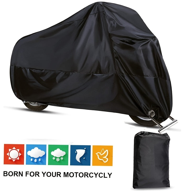 Motorcycle Cover Waterproof Heavy Duty 190T – All-Season UV Protection | Sport Bike Cruiser Scooter Touring Universal Fit XXL XXXL