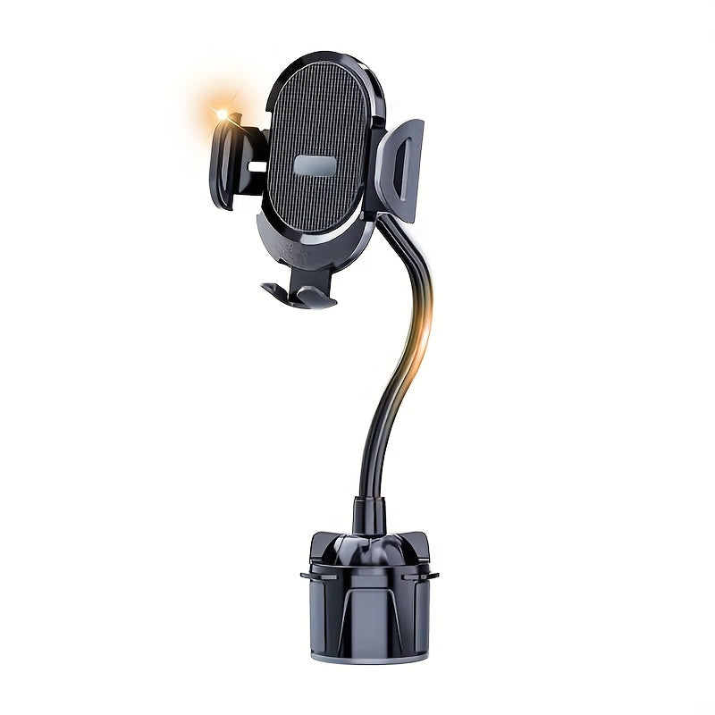 Cup Holder Phone Mount 360° Rotating – No-Shake Adjustable Expandable Base for All Smartphones, Cars & Trucks