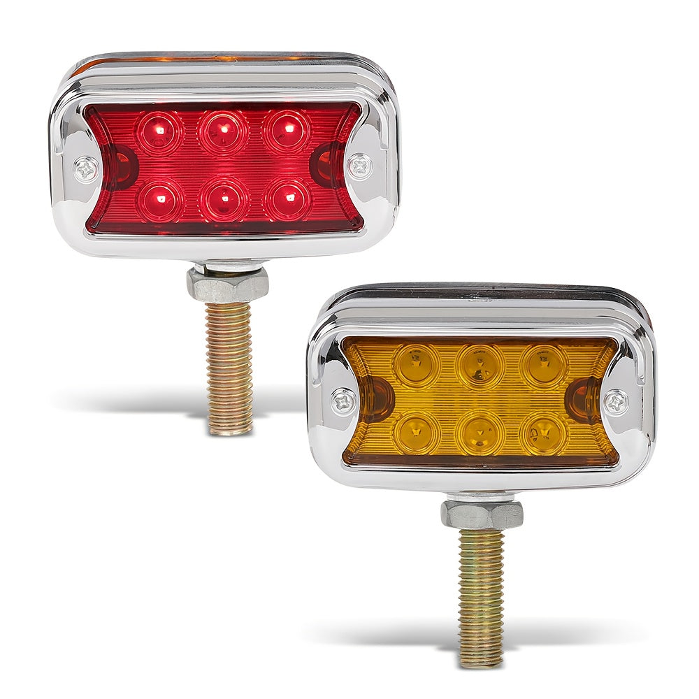LED Magnetic Trailer Towing Light Kit – 2/5 LED Wire Lights for Trucks, RVs, Trailers, Semi Trucks 12V-24V