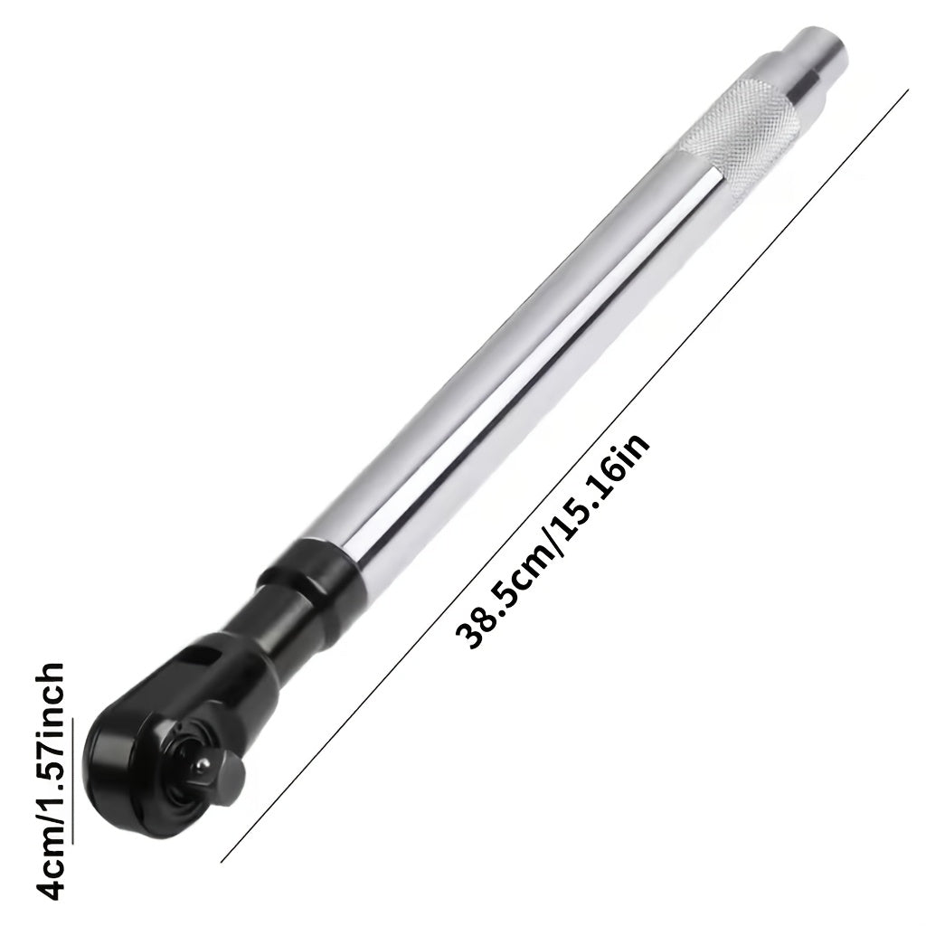 3-in-1 Impact Wrench Extender 1/2" | Offset Extension Ratchet & Electric Wrench Chrome Vanadium for Confined Spaces
