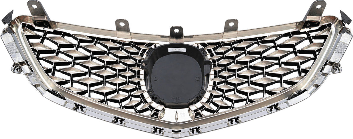 For 2015-2017 Acura TLX 2018-2020 Style Black Front Grille Chrome OEM Emblem
